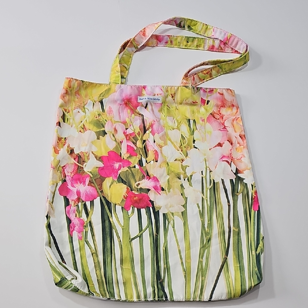 Bath & Body Works Spring Flower Tote